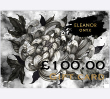 Load image into Gallery viewer, Eleanor Onyx Art and Tattoo Gift Card
