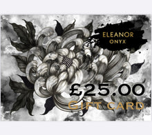 Load image into Gallery viewer, Eleanor Onyx Art and Tattoo Gift Card

